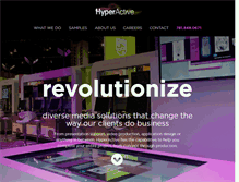 Tablet Screenshot of hyperactive.com